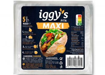 Masoliver renueva y amplía su gama de Pan de Pita Iggy’s