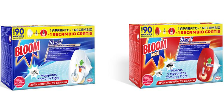 Bloom relanza sus insecticidas eléctricos con nuevos packaging