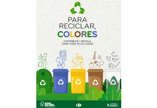 Reductor pasillo Célula somatica Carrefour y Carrefour Property lanzan una campaña para fomentar un reciclado  adecuado - Financial Food