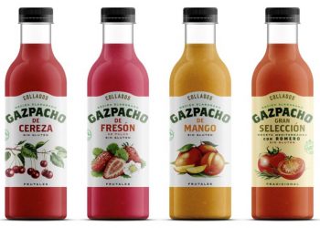 Grupo Collados presenta su nueva línea de gazpachos de sabores