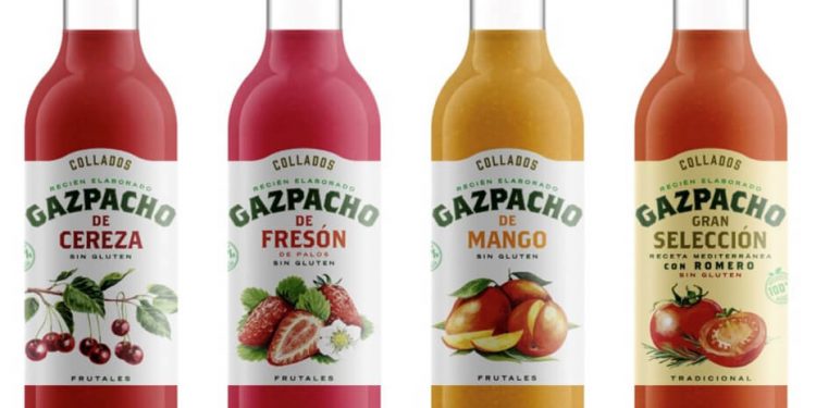 Grupo Collados presenta su nueva línea de gazpachos de sabores