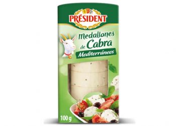 Nuevos medallones de queso de cabra de Président