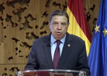 Luis Planas, durante la presentación del informe