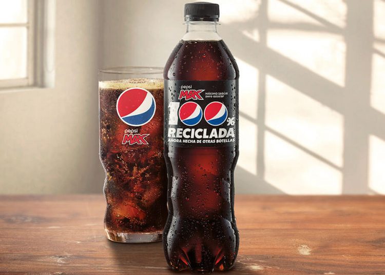 Pepsi avanza en sostenibilidad con su nueva botella 100% de plástico reciclado