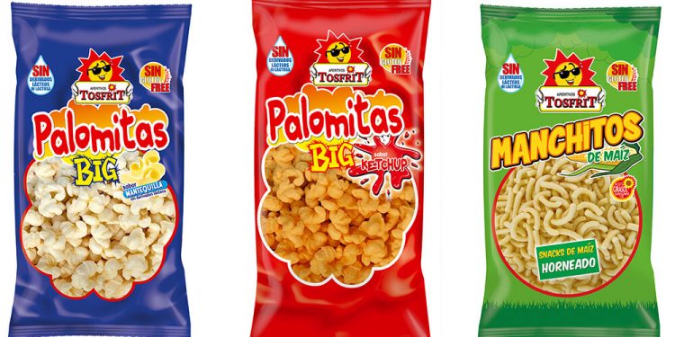 Tosfrit mejora su gama de snacks de maíz horneados