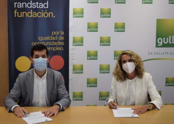 Firma de la Fundación Randstad y Galletas Gullón