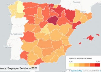 Soria, la provincia más cara para realizar la compra en supermercados online