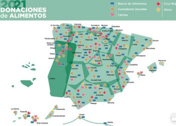 Mapa donaciones mercadona