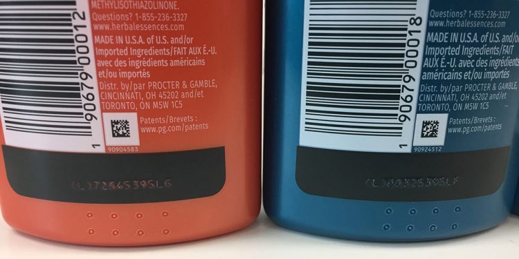 Botellas acondicionador táctiles