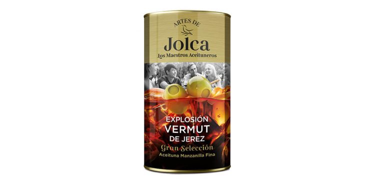 Jolca presenta su aceituna rellena de vermut