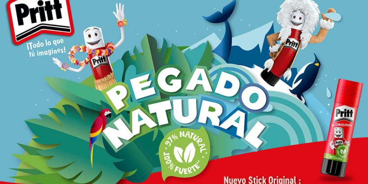 Pritt relanza su gama con una fórmula más sostenible