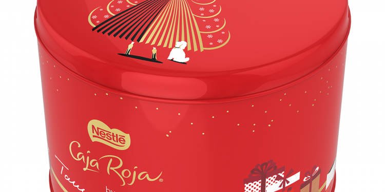 Caja de bombones Nestlé