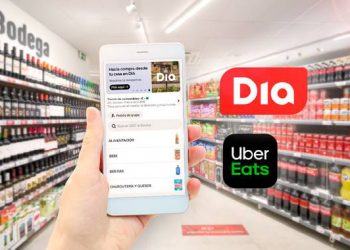 DÍA se alia con Uber Eats