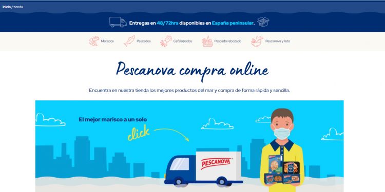 Pescanova amplía los servicios de su tienda online