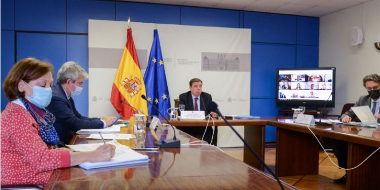 Reunión Ministro Sector agrario