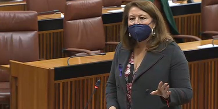 Crespo en el Parlamento Andaluz