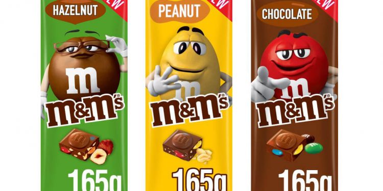 Barritas de M&M