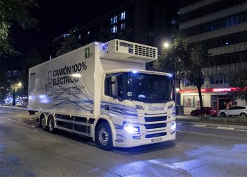 Mercadona prueba un camión 100% eléctrico