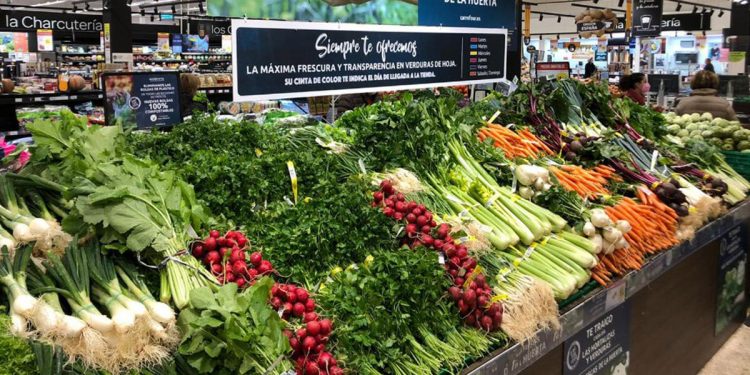 Carrefour verduras de hoja