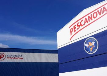 Fachada sede Nueva Pescanova en Chapela