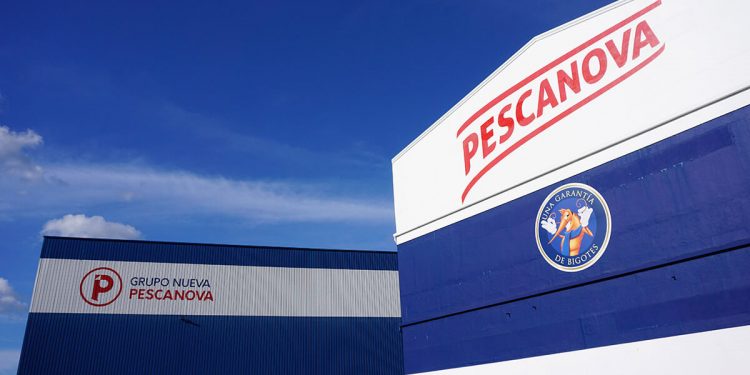 Fachada sede Nueva Pescanova en Chapela