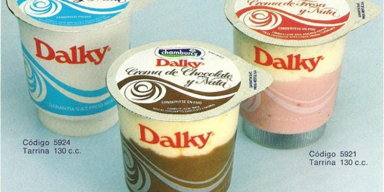 Lanzamiento Dalky de Nestlé en 1974