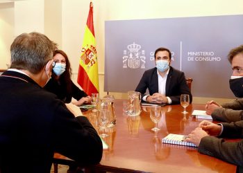 Reunión Garzón y UPA