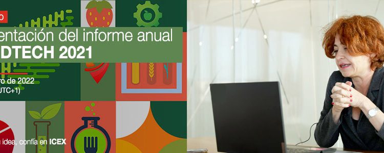 María Peña en la presentación Foodtech