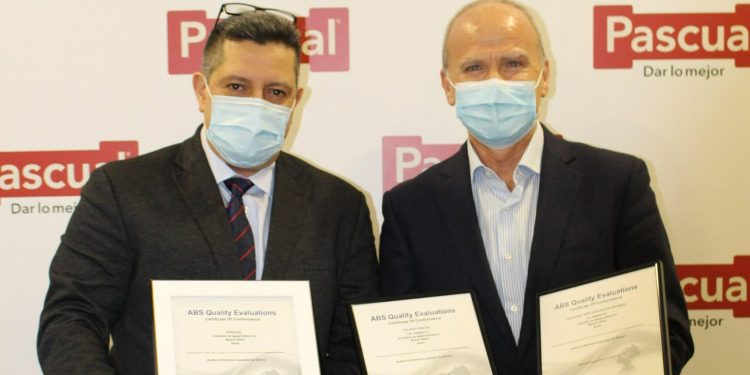 Pascual recibe la certificación de Auditoría 08022022 Retributiva otorgada por ABS QE
