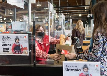 Eroski recauda fondos para Ucrania