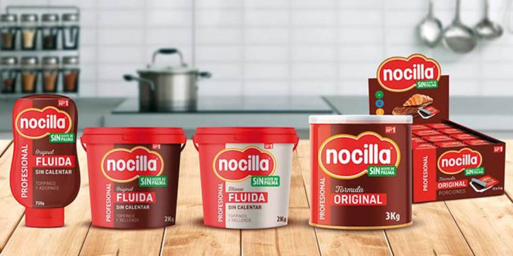 Nocilla gama para hostelería