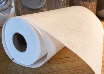 Papel de cocina reutilizable