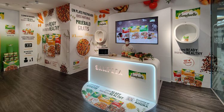 Bonduelle pop up store