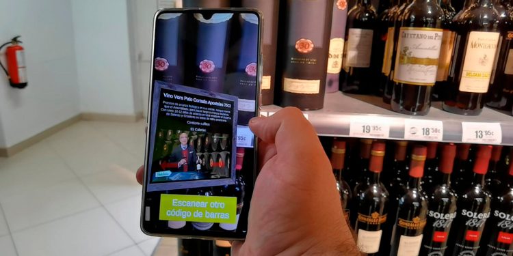 Tecnología en supermercado