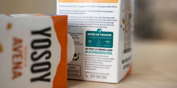 etiqueta desperdicio