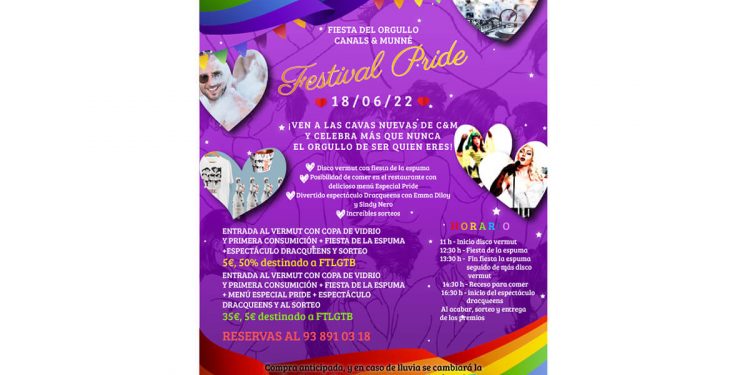 FESTIVAL PRIDE Canals & Munne