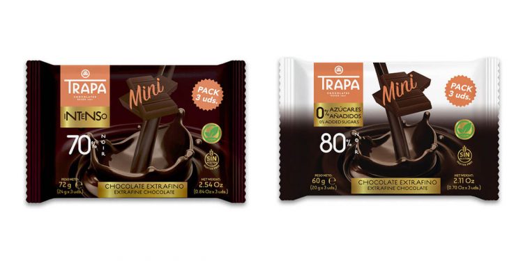 Trapa chocolatinas mini