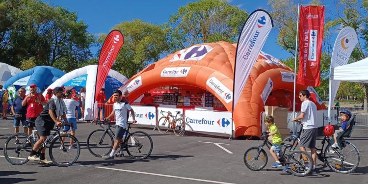Carrefour celebra su décimo aniversario como patrocinador de La Vuelta