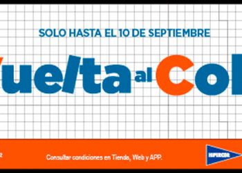 El Corte Inglés se prepara para la vuelta al cole con grandes descuentos