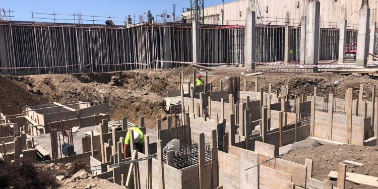 HiperDino-obras plataforma de Güimar
