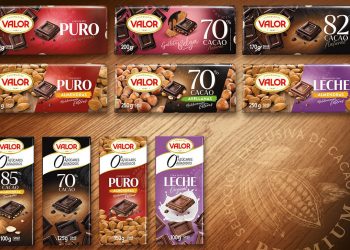 Chocolates Valor estrena diseño en sus tabletas