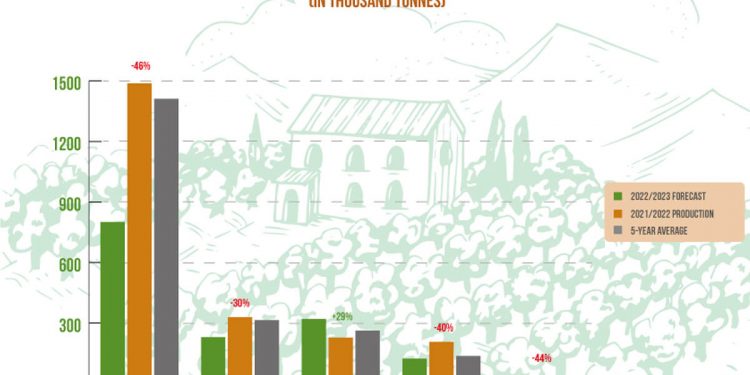 Copa-Cogeca previsiones aceite