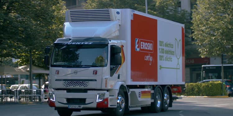 Camion eletrico-Eroski