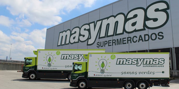 Camiones Electricos-supermercados masyamas