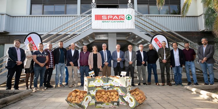Spar Gran Canaria-papa local