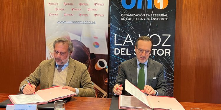 Acuerdo Camara Comercio Madrid-Uno Logistica