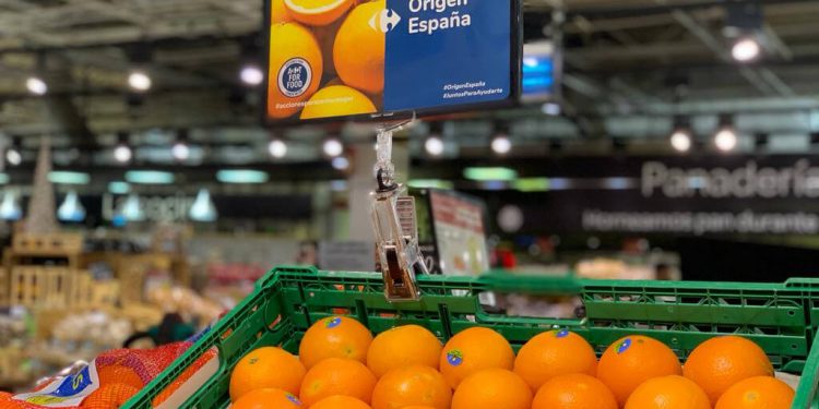 naranjas España-Carrefour