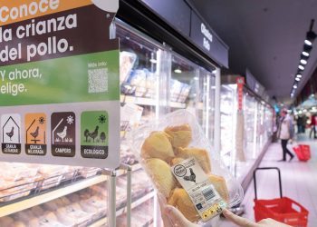 Eroski-nuevo etiquetado pollo