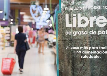 Eliminación grasa de palma en Eroski