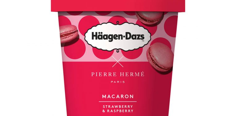 Haagen-Dazs-gama macaron